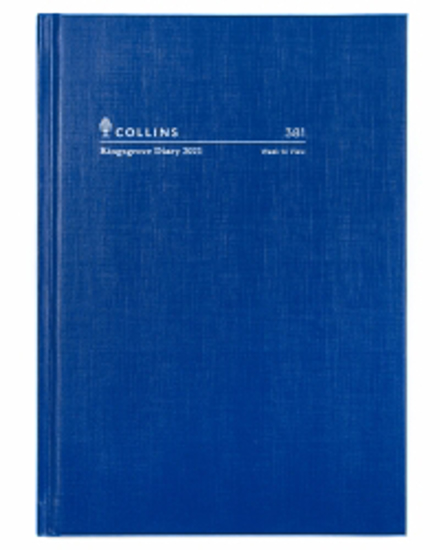 Picture of DIARY 2021 COLLINS A5 KINGSGROVE WTV BLUE