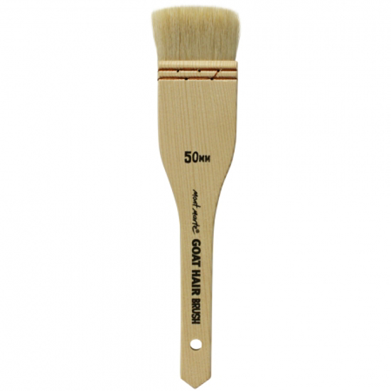 Picture of MM GOAT HAIR PINE WOOD BRUSH 50MM