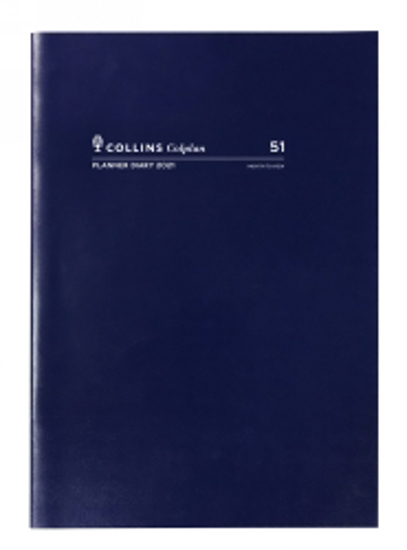 Picture of PLANNER DIARY 2021 COLPLAN  51  A4 1 MTV BLUE