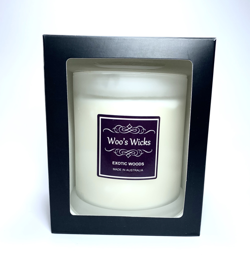 Picture of WOOS WICKS CANDLE EXOTIC WOODS