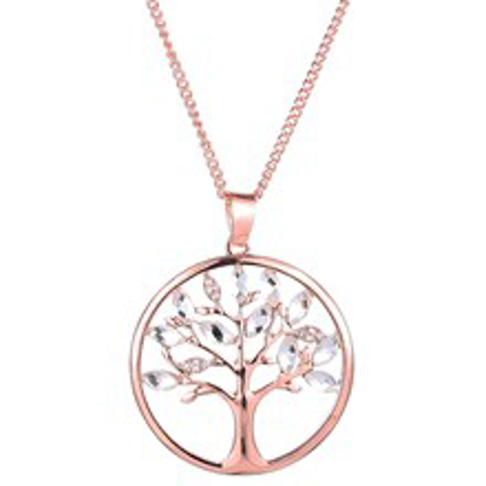Picture of TREE OF LIFE DIAMONTE NECKLACE ROSE GOLD