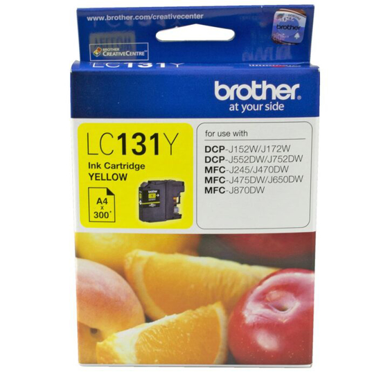 Picture of Brother  LC131 Yellow Ink