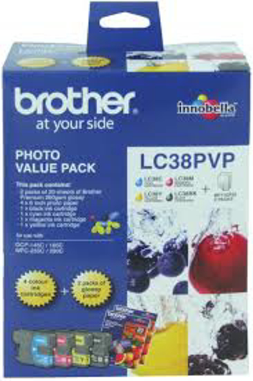 Picture of Brother LC-38CL3PK CMY