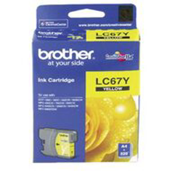 Picture of Brother LC-67Y Yellow Ink