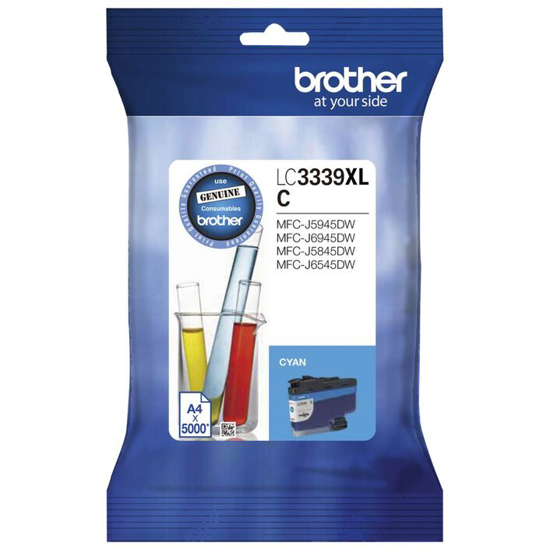Picture of Brother LC3339XL Cyan Ink Cartridge