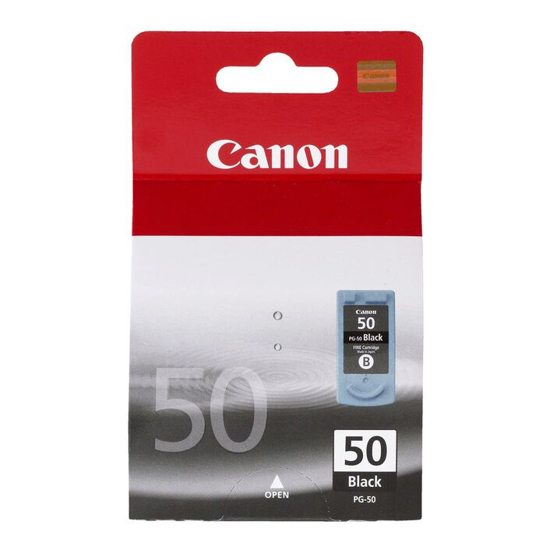 Picture of Canon PG-50 FINE Black Ink Cartridge Hig
