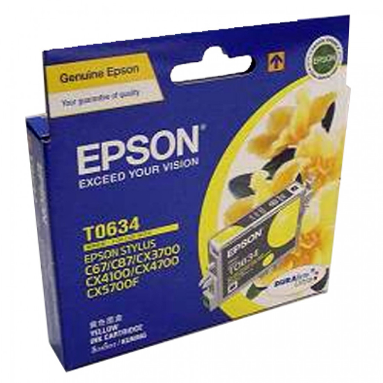 Picture of Epson T0634 Yellow Ink Cartridge