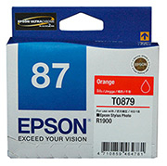 Picture of Epson T0879 Orange Ink Cartridge