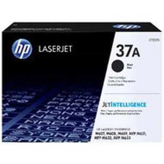 Picture of HP #37A Black Toner Cartridge