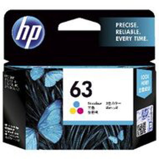 Picture of HP #63 Tri Colour Ink