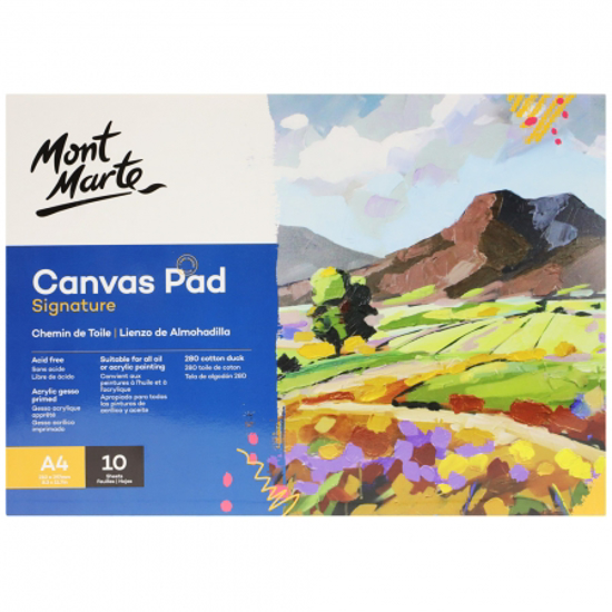Picture of MM CANVAS PAD 10 SHEET A4