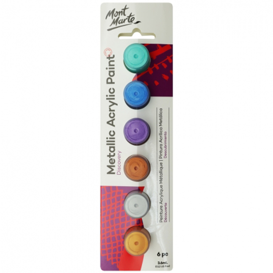 Picture of MM METALLIC PAINTS 6PC X 3.6ML