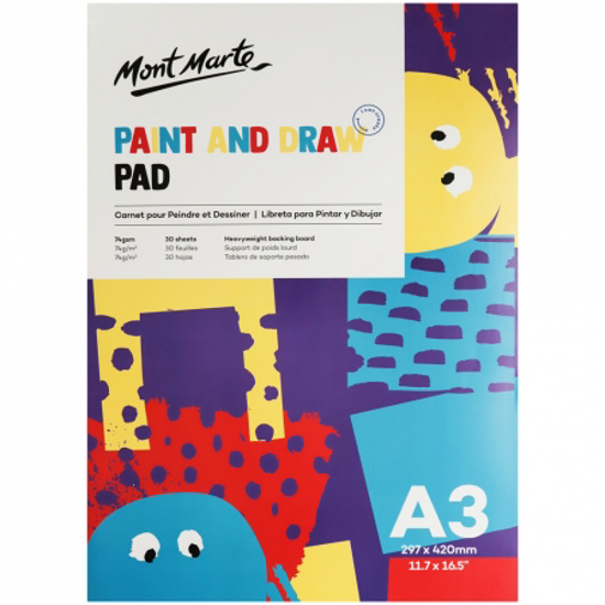 Picture of MM PAINT AND DRAW PAD A3
