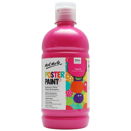 Picture of MM POSTER PAINT 500ML MAGENTA