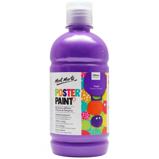 Picture of MM POSTER PAINT 500ML PURPLE