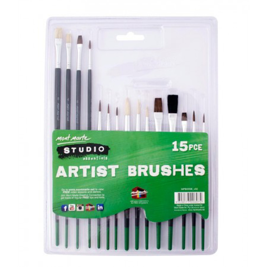 Picture of MM STUDIO ARTIST BRUSHES 15PC
