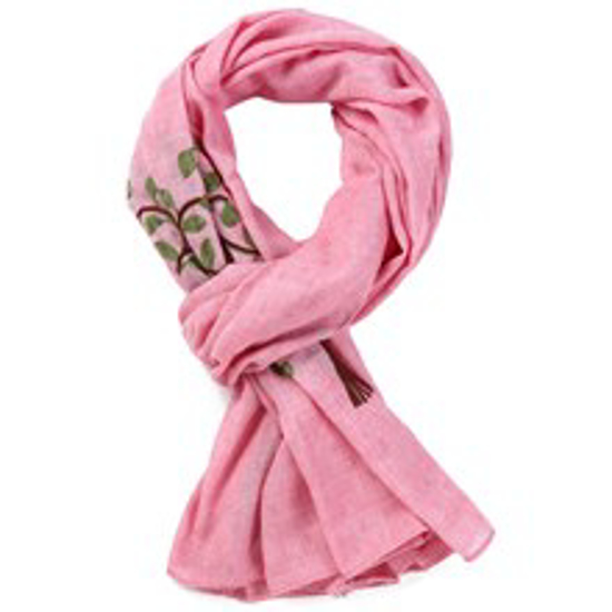 Picture of TREE OF LIFE SCARF - PINK