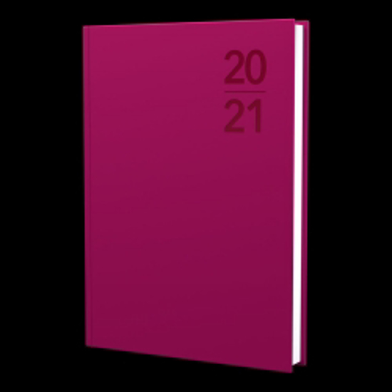 Picture of DIARY 2021 DEBDEN B7R SILHOUETTE WTV PU PINK