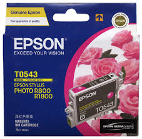 Picture of Epson T0543 Magenta Ink Cartridge
