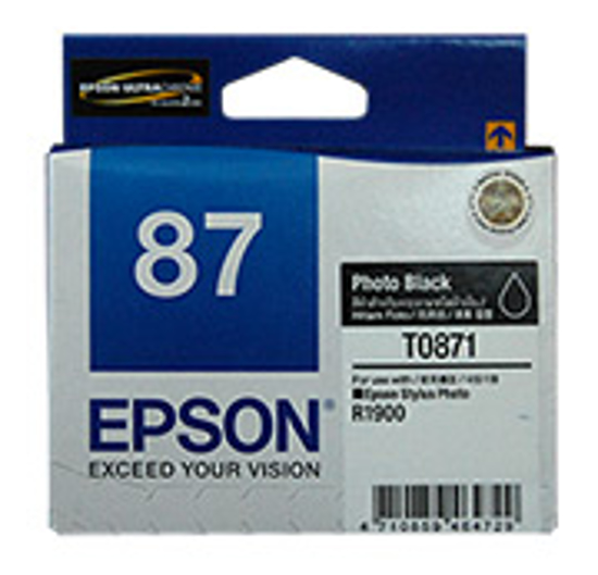 Picture of Epson T0871 Photo Black Ink Cartridge