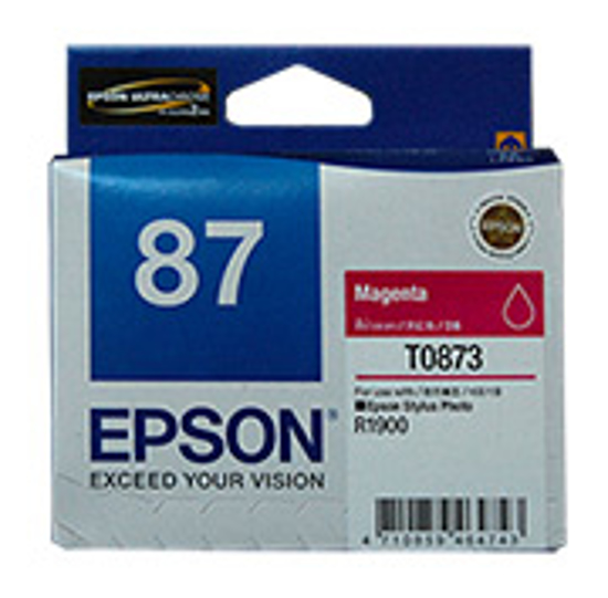 Picture of Epson T0873 Magenta Ink Cartridge