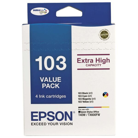 Picture of Epson T103   (103N) H/Y Ink Value Pack