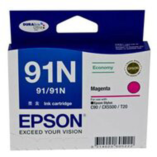 Picture of Epson T1073 (91N) Magenta Ink Cartridge