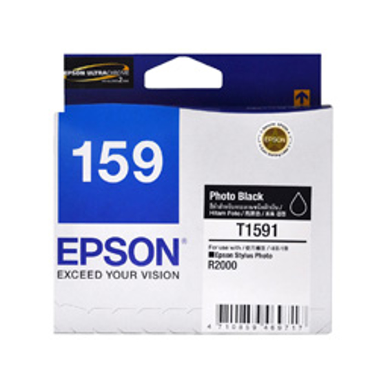 Picture of Epson T1591 Photo Black Ink Cartridge -
