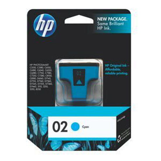 Picture of HP C8771WA #02 Cyan Ink