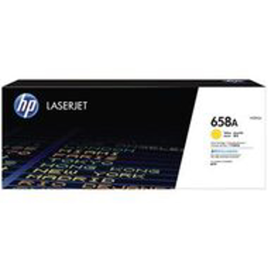 Picture of HP #658A Yellow Toner Cartridge W2002A