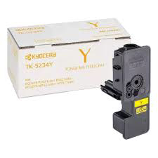 Picture of Kyocera TK5234 Yellow Toner Cartridge