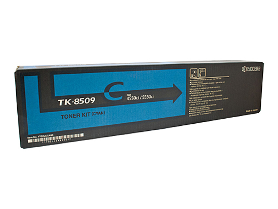 Picture of Kyocera TK8509C Cyan Toner Cartridge