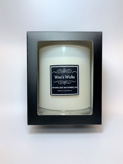 Picture of WOOS WICKS CANDLE SPARKLING WATERMELON