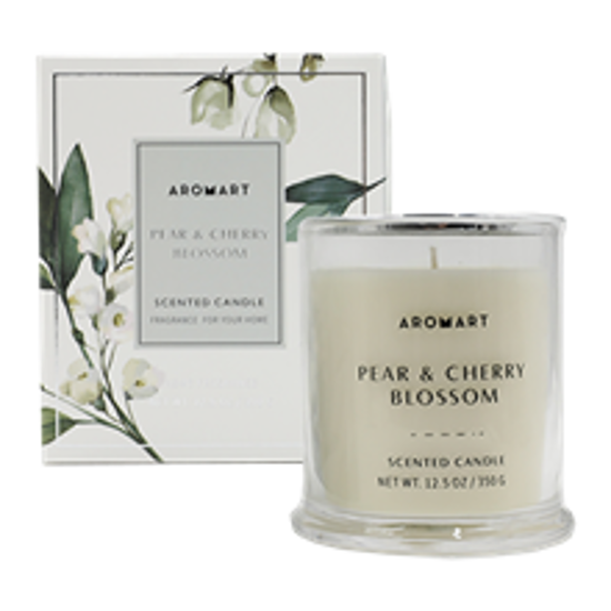 Picture of AROMART 350G CANDLE PEAR AND CHERRY BLOSSOM
