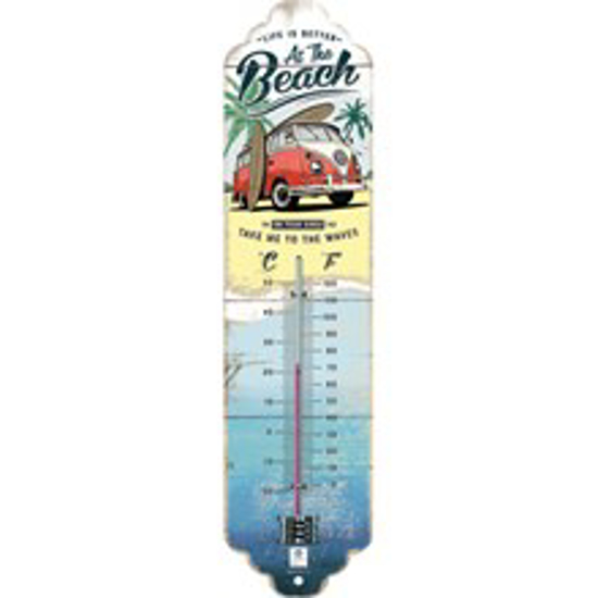 Picture of Thermometer - At The Beach Kombi