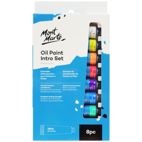 Picture of OIL PAINT INTRO SET 8PC 18ML
