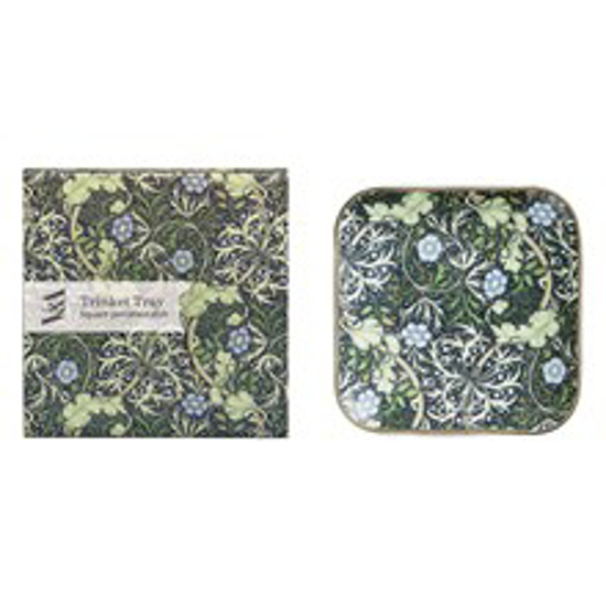 Picture of V&A Square Trinket Tray - Seaweed